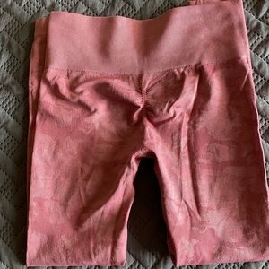 Gymshark pink camo leggings